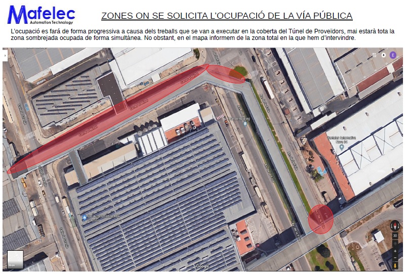 Zonas de la vía pública